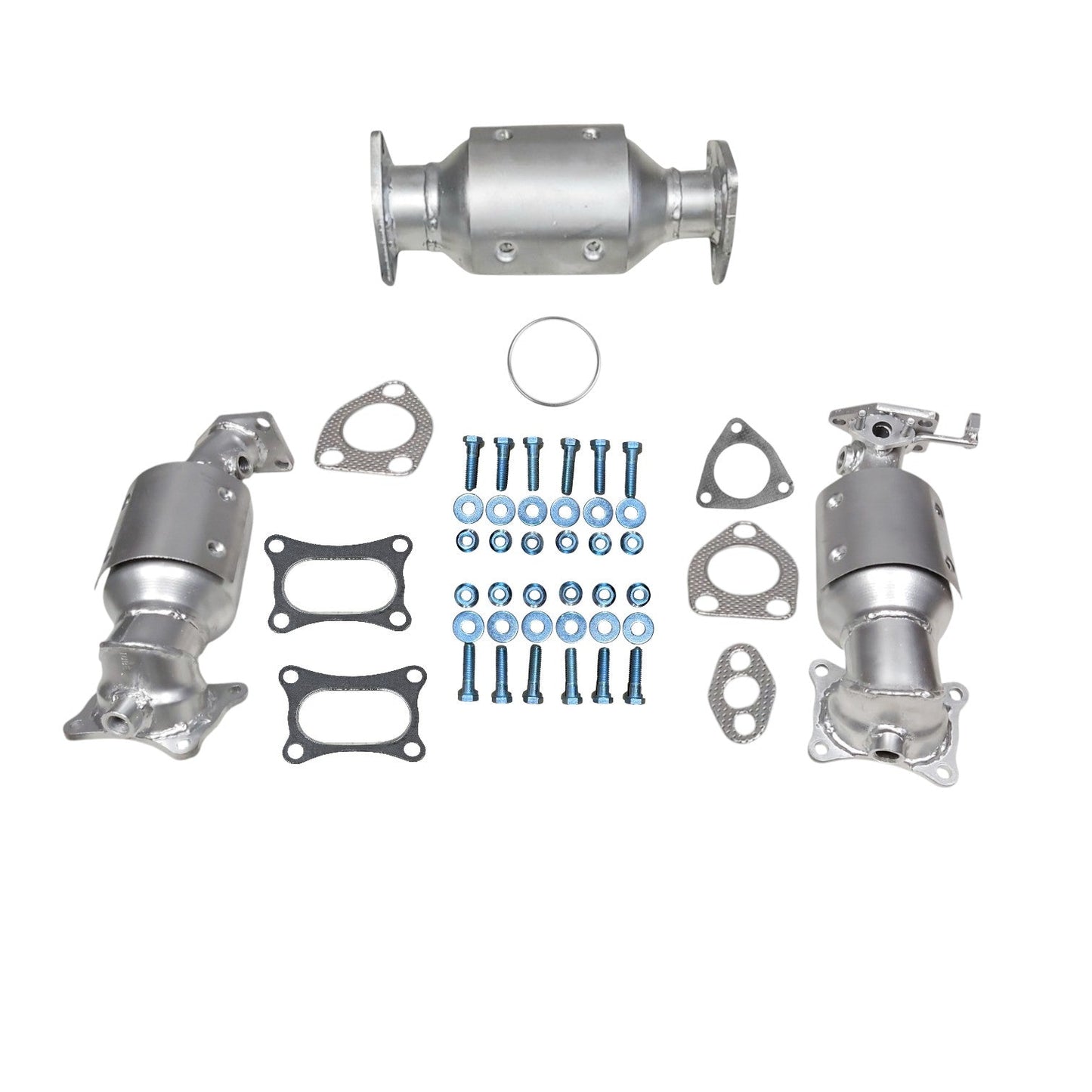 Honda Odyssey 3.5L (2011-2015) Front/Center/Rear Converter (Set of 3)