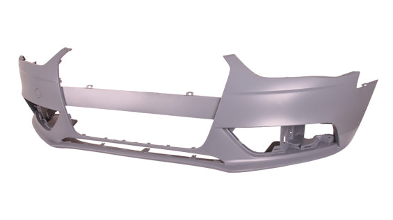 Bumper Fr W/O S-Line Pkg W/O H/L Washer/Sensor Primed Gray - Audi S5 2008-2017 | Audi A4 2009-2016 | Audi A5 2008-2017