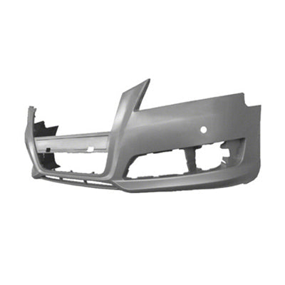 Bumper Fr W/Sensor Hole W/O Wash Hole W/O Sprt Pkg Primed - Audi A3 2009-2013