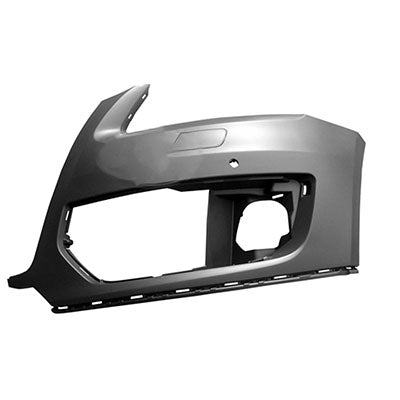 Bumper Fr Rh W/Sensor Hole Primed-Black W/O S-Line Pkg - Audi Q5 2009-2012