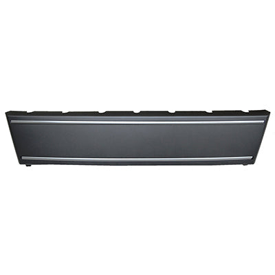License Plate Moulding Fr (Matte-Platinum Gray) With S-Line - Audi S4 2010-2012 | Audi A4 2009-2012