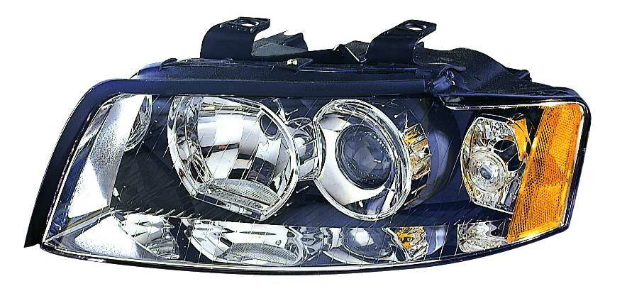 Head Lamp Lh Halogen Hq - Audi S4 2004-2005 | Audi A4 2002-2005