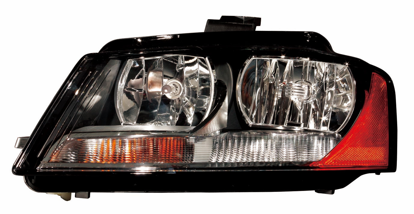 Head Lamp Lh Halogen Hq - Audi A3 2009-2013