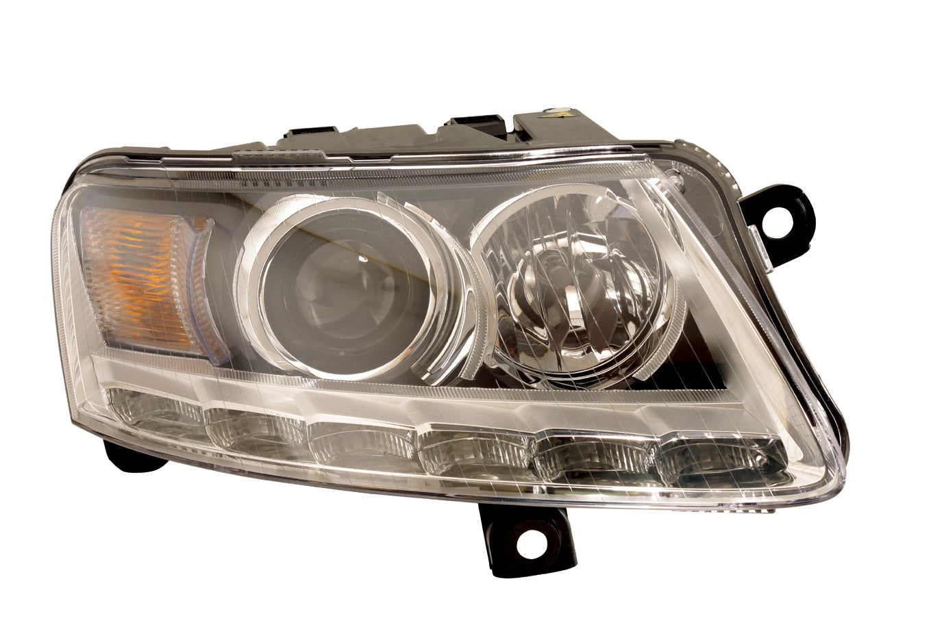 Head Lamp Rh Xenon W/Auto Leveling W/O Curve Hq - Audi A6 2009-2011