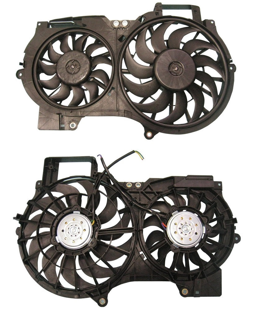 Cooling Fan Assy V6 W/O Control Unit A6 3.2L/ A6 Quattro 3.5L 05-08 /3.0L 09-11 - Audi A6 2009-2011