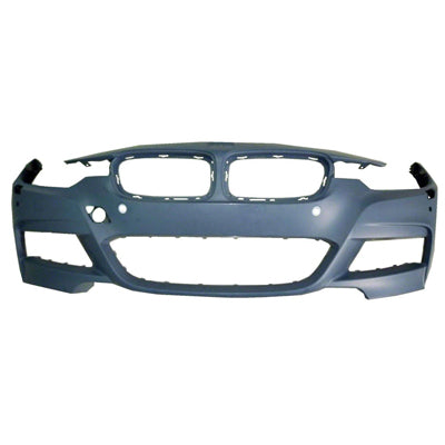 Bumper Fr Primed W/M-Pkg/Washer/Park Distance/Park Sensor W/O Camera - Bmw 3 Series Wagon 2014-2018 | Bmw 3 Series Sedan (1999-) 2013-2018