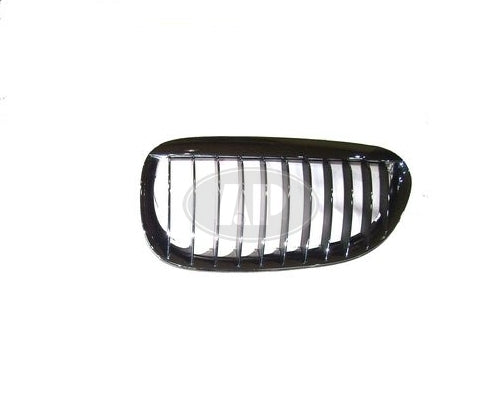 Grille Lh Chrome/Black - Bmw 6 Series 2004-2010