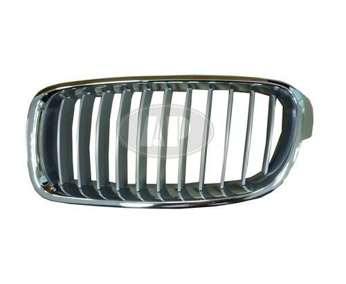 Grille Lh Chrome/Silver - Bmw 3 Series Wagon 2014-2018 | Bmw 3 Series Sedan (1999-) 2013-2018