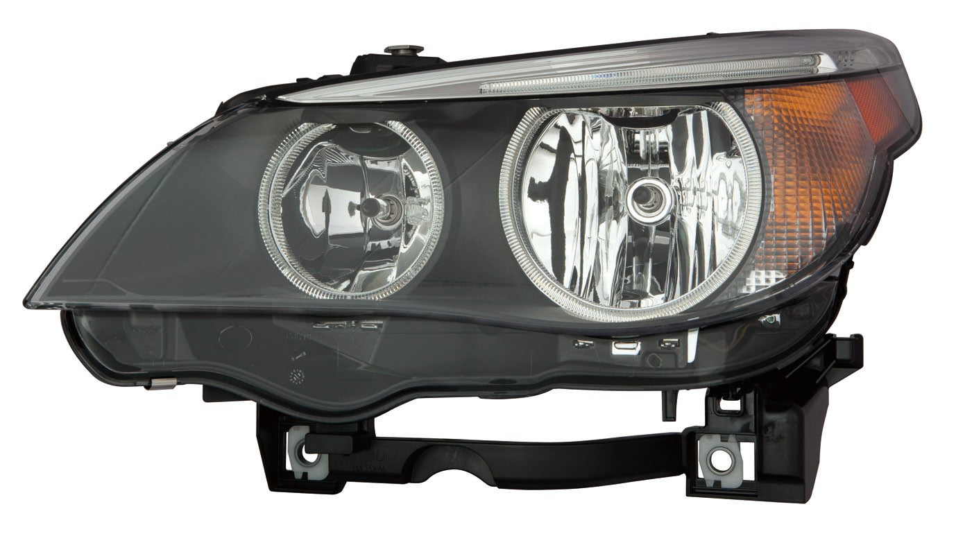 Head Lamp Lh Halogen Hq - Bmw 5 Series 2004-2007