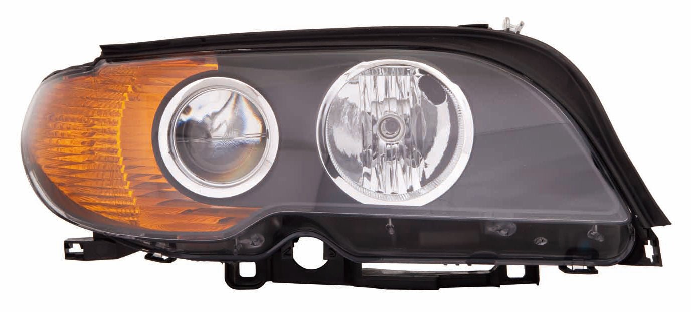 Head Lamp Rh Halogen Amber Turn Signal Hq - Bmw 3 Series Coupe 2003-2006 | Bmw 3 Series Convertible 2003-2006