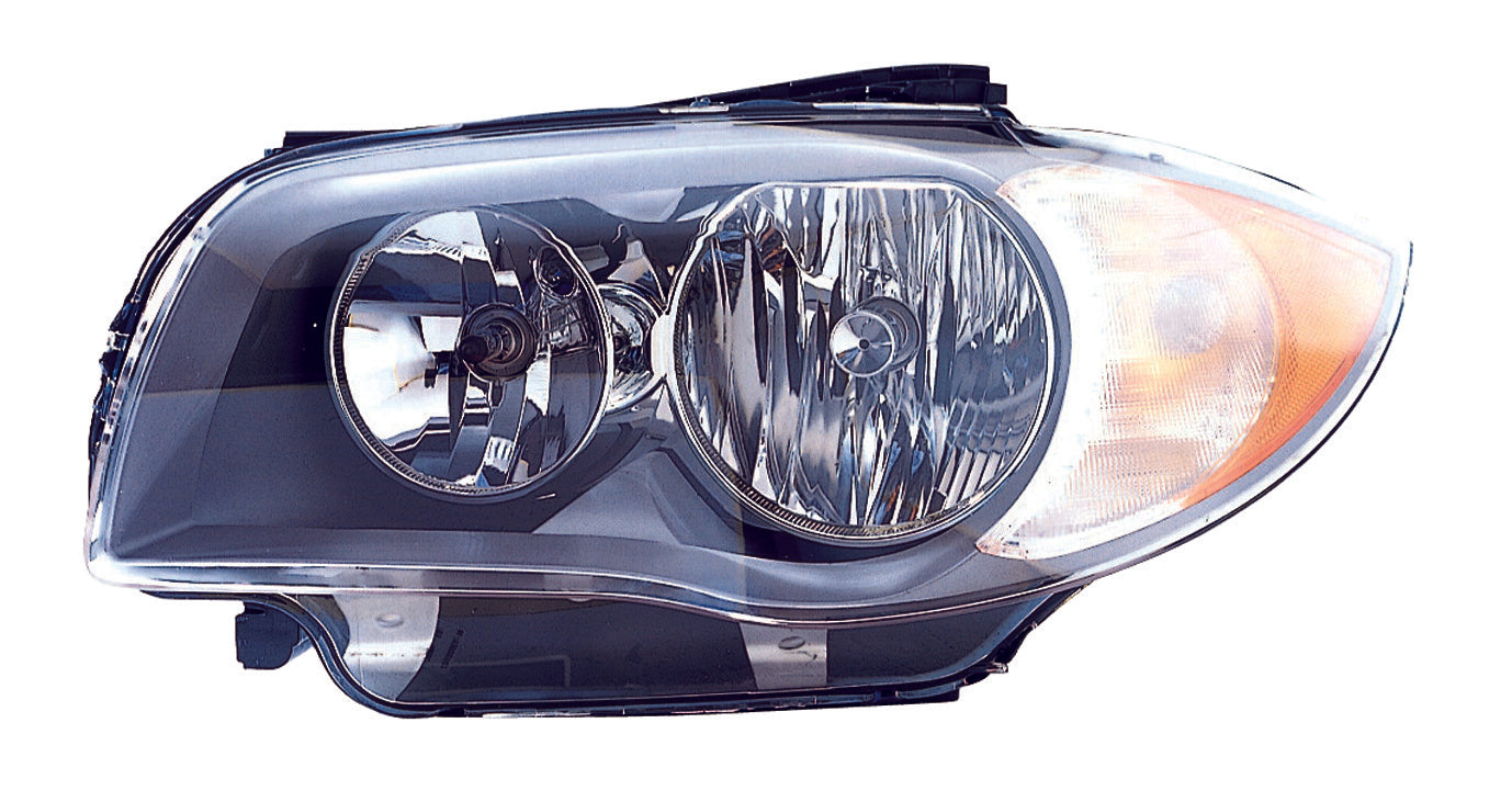 Head Lamp Lh Halogen Hq - Bmw 1 Series 2008-2011
