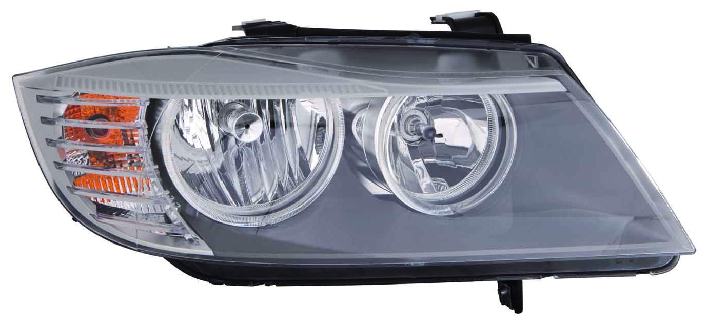 Head Lamp Rh Halogen Hq - Bmw 1 Series 2008-2010 | Bmw 3 Series Sedan (1999-) 2007-2013 | Bmw 5 Series 2008-2010