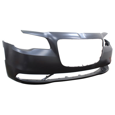 Bumper Fr Primed W/O Sensor/Tow Hook Hole Fits 17-23 S Models W/O Appearance Pkg Exclude Srt-8 - Chrysler 300 2015-2023