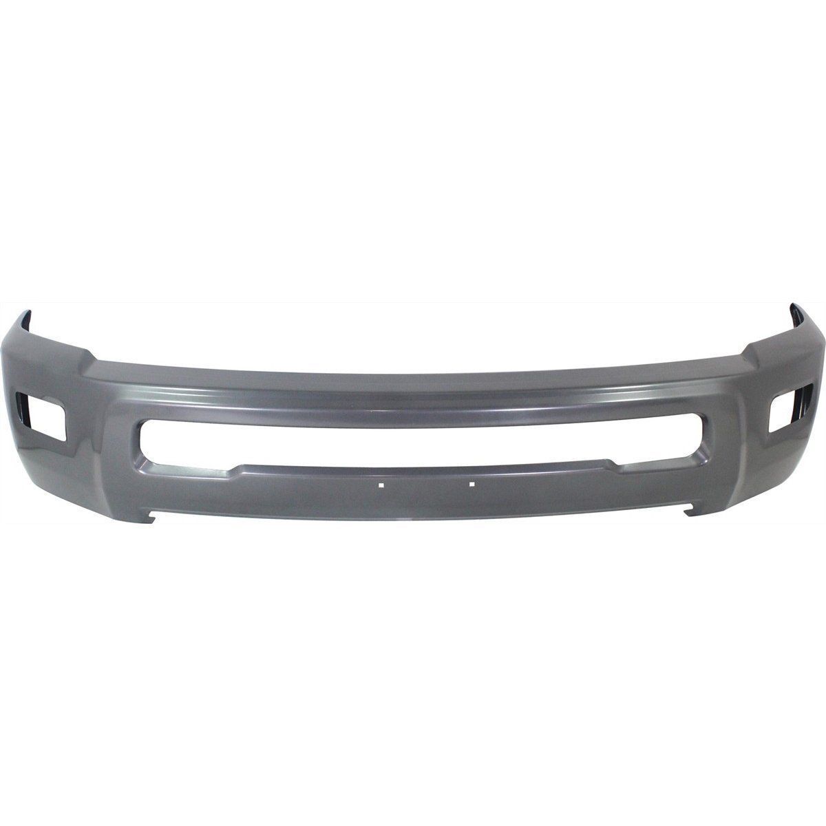 Bumper Face Bar Fr Painted Gray W/Fog Lamp Hole - Ram Pickup-Ram-3500 2011-2018 | Ram Pickup-Ram-2500 2011-2018 | Dodge Pickup Dodge Ram2500-3500 2010