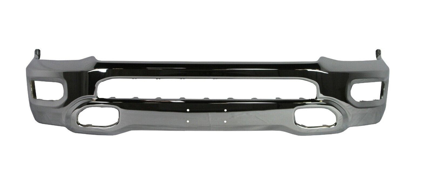Bumper Face Bar Fr Chrome Steel Exclude Rebel Model - Ram Pickup-Ram-1500 2019-2024