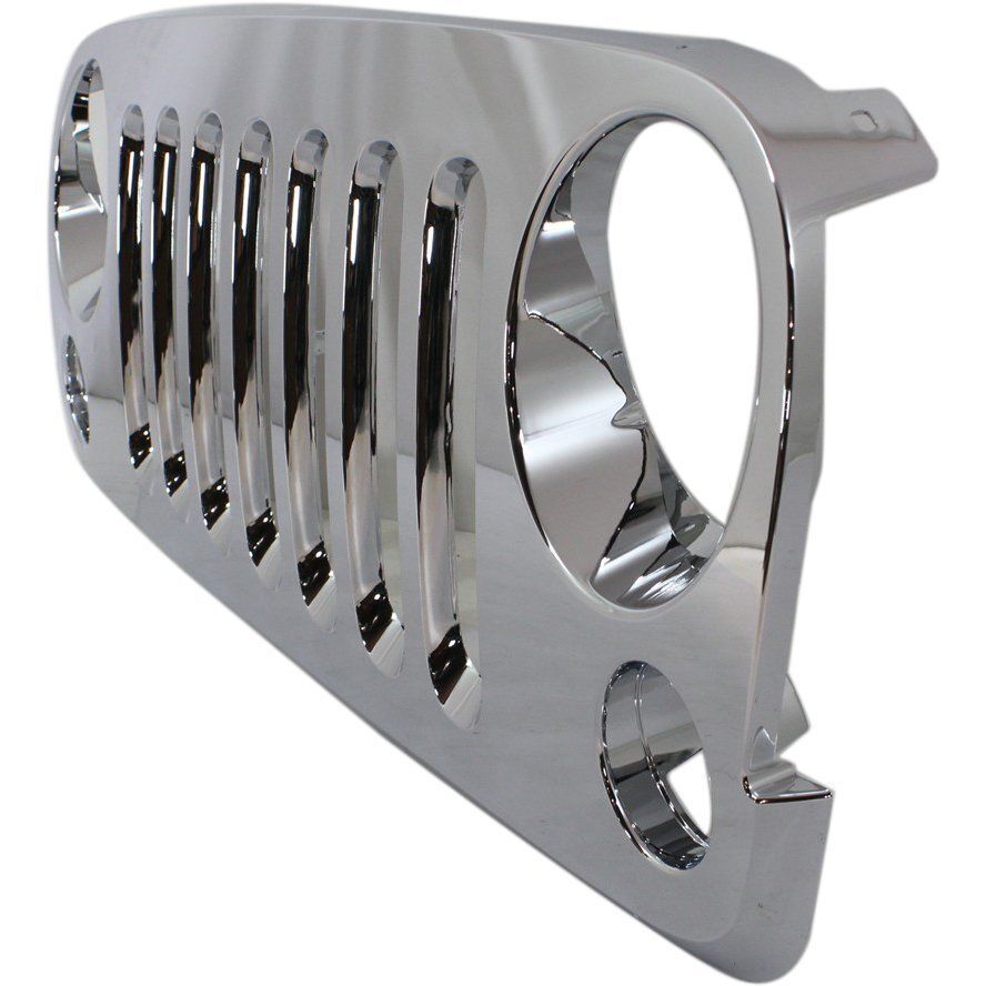 Grille All Chrome - Jeep Wrangler Jk 2018 | Jeep Wrangler 2007-2017