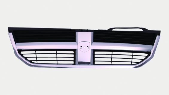Grille Black W/Chrome Moulding - Dodge Journey 2009-2010