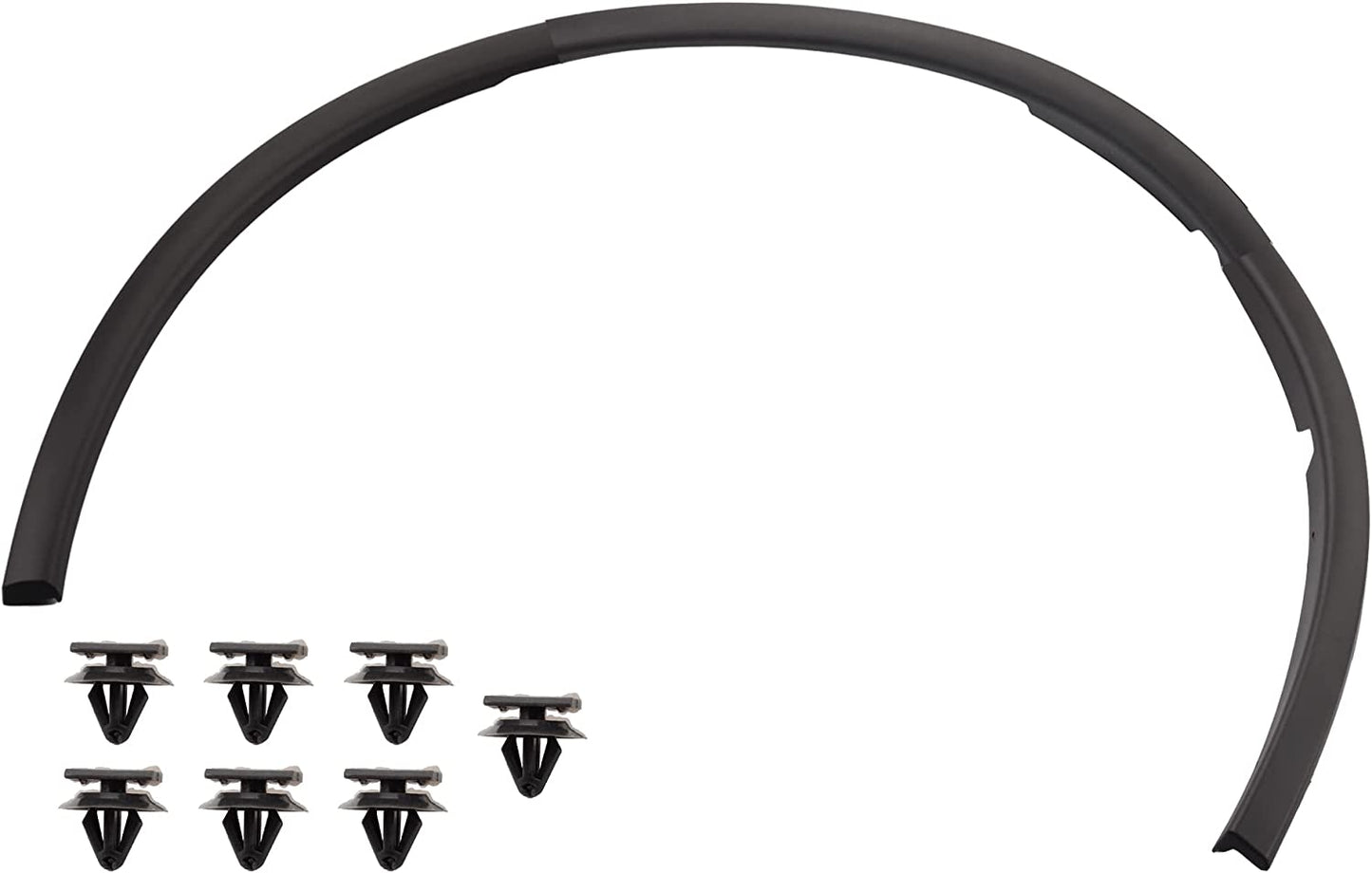 Wheel Arch Trim Fr Rh Textured Black - Dodge Durango 2018-2020