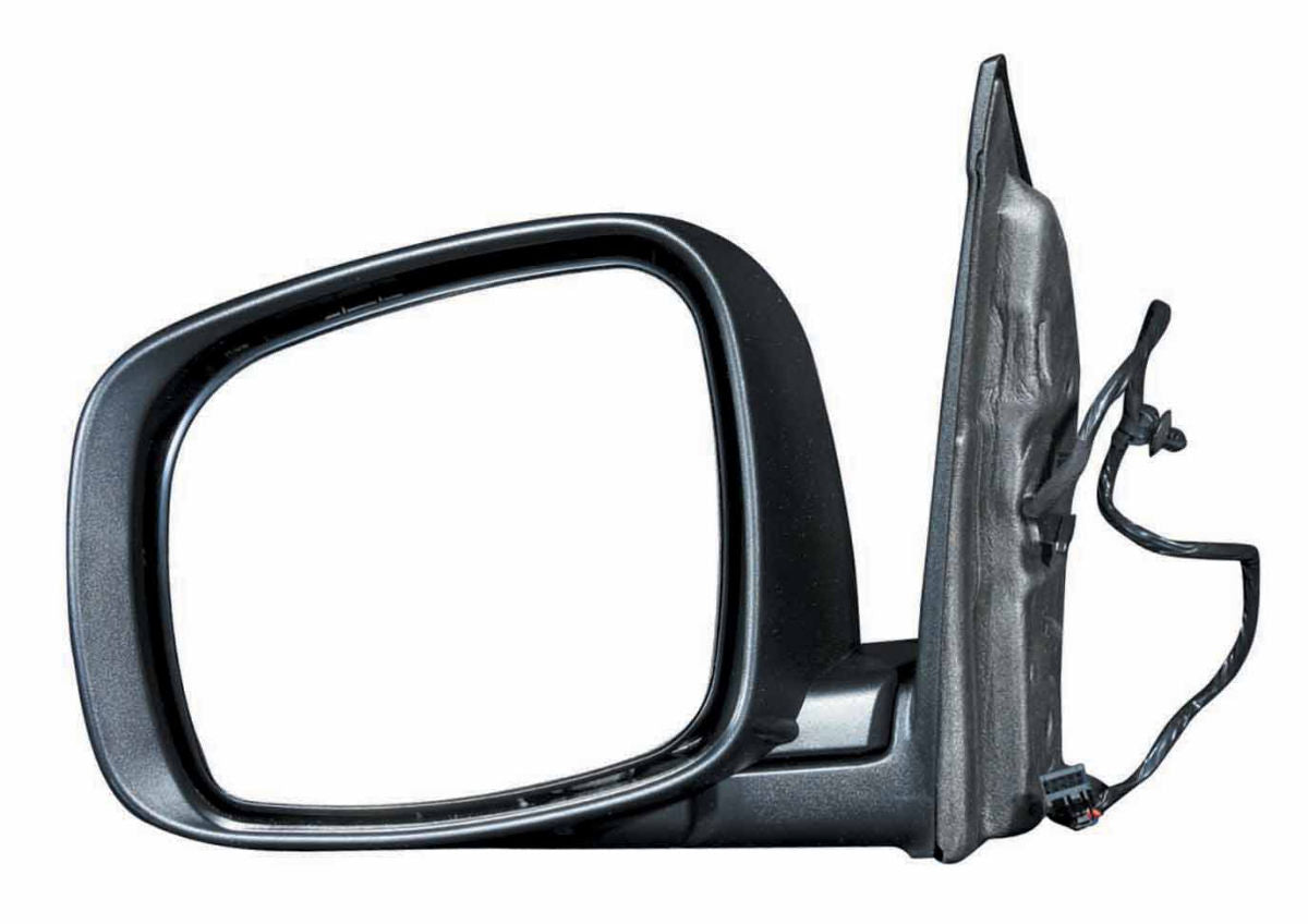 Door Mirror Lh Power Htd Textured With Black 10 Hole/5 Pin Connector - Dodge Caravan 2008-2013 | Chrysler Town And Country 2008-2013