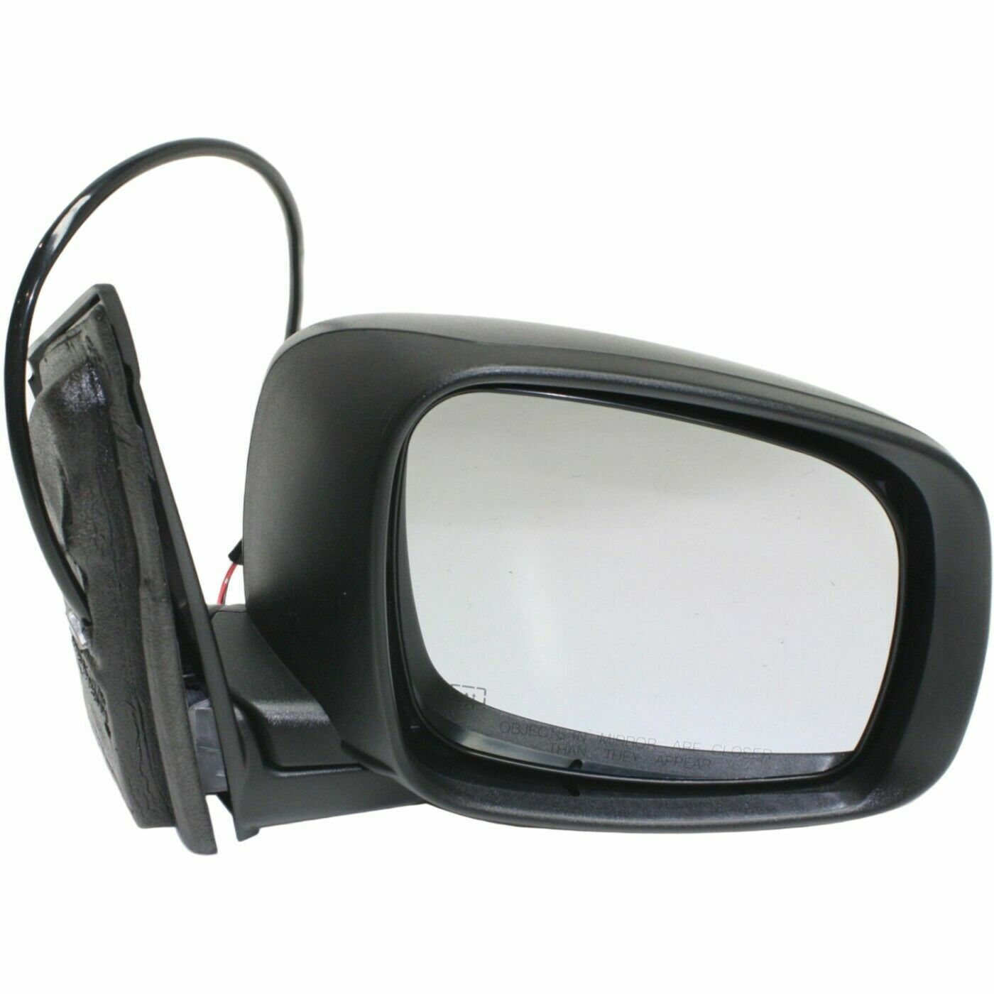 Door Mirror Rh Power Htd Textured With White 6 Hole/5 Pin Connector - Chrysler Town And Country 2012-2016 | Ram Cargo-Van-Ram 2012-2015 | Dodge Caravan 2012-2020