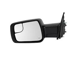 Door Mirror Rh Power Textured W/Blind Spot/Signal/Puddle Lamp/Temp Sensor Tow Style - Ram Pickup-Ram-1500 2019-2024