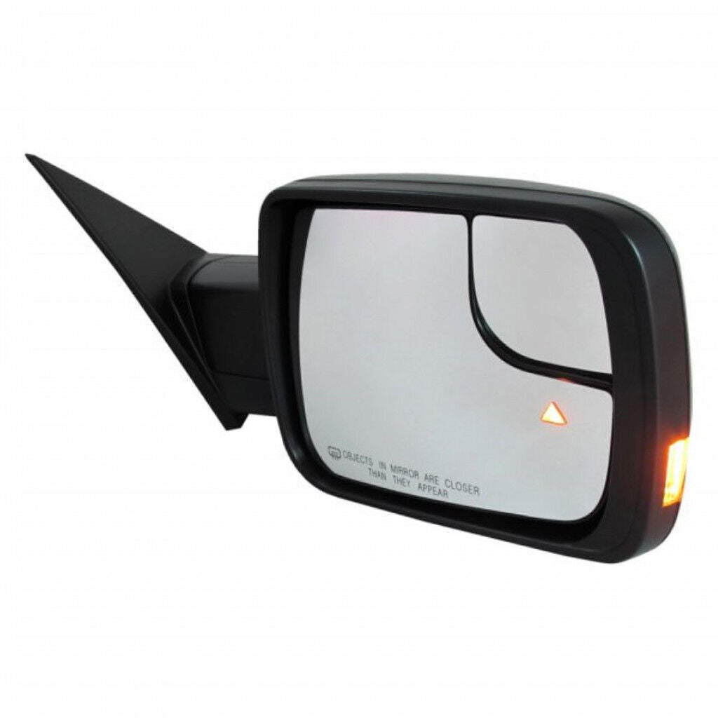 Door Mirror Rh Power Ptm Htd/Blind Spot/Memory/Power Fold/Signal/Puddle Lamp - Ram Pickup-Ram-1500 2019-2022