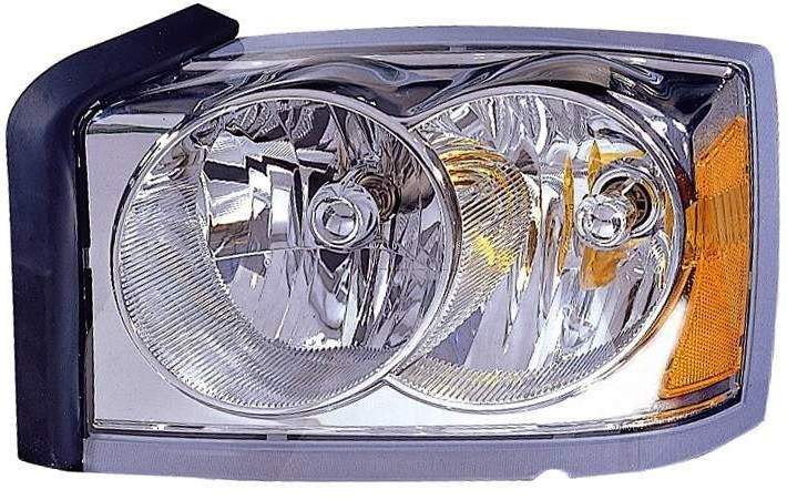 Head Lamp Lh (W/O Black Bezel) Hq - Dodge Dakota Pickup 2005