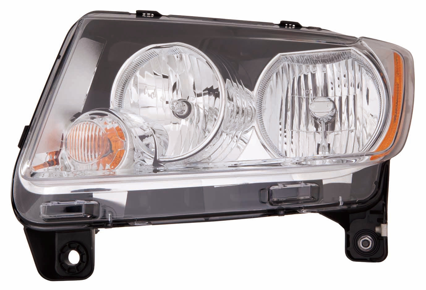 Head Lamp Lh Code Lmb W/O Black Trim W/O Leveling Hq - Jeep Compass Mk 2011-2013