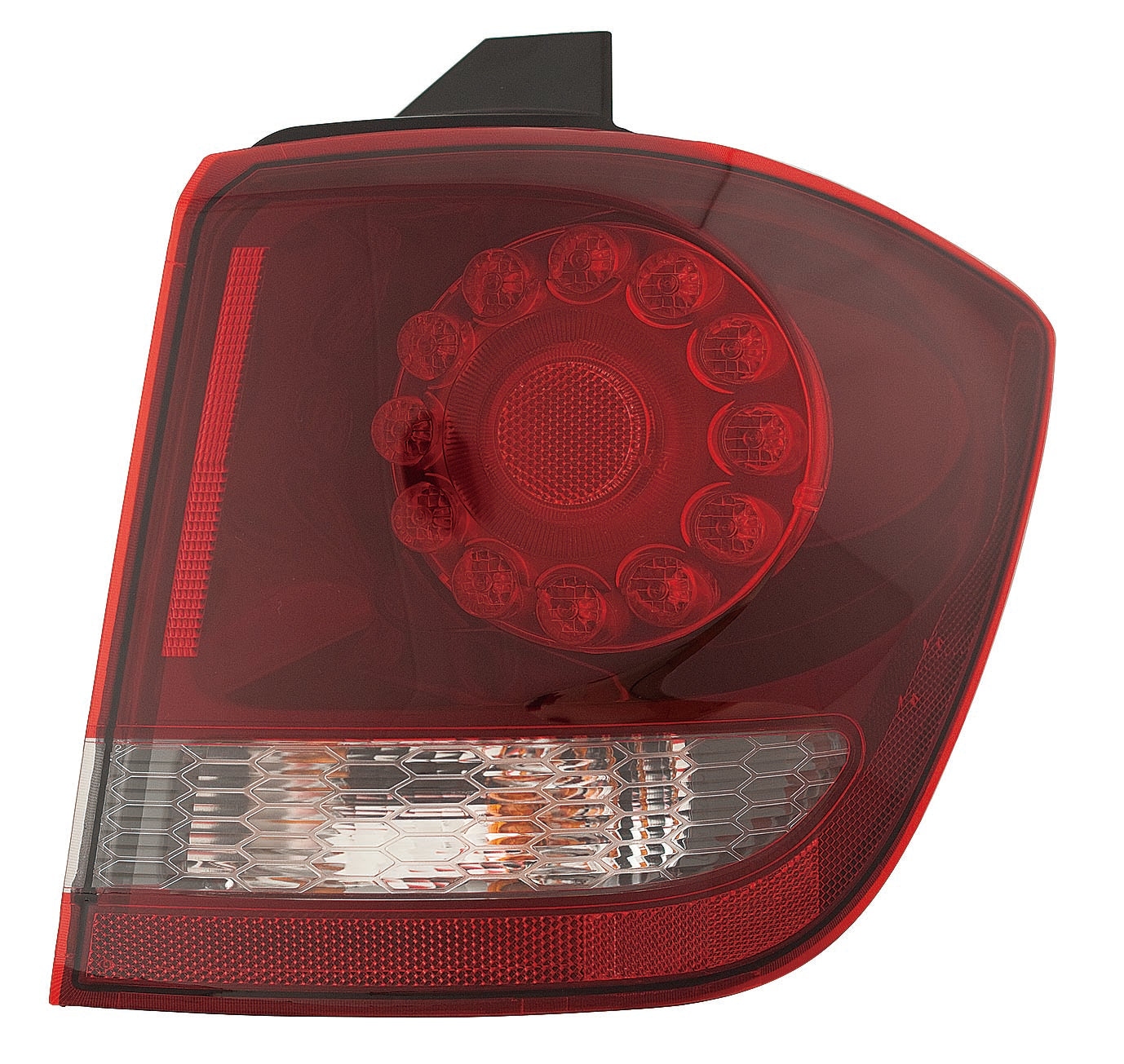 Tail Lamp Rh Led W/Black Trim Hq - Dodge Journey 2011-2020