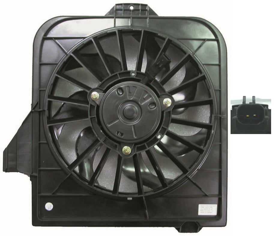 Radiator Fan Assy Lh - Dodge Caravan 2001-2004