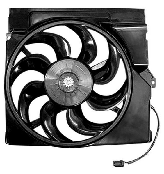 Cooling Fan Assy 3.5L V6 Same As Ch3115168 And Ch3115173 - Dodge Journey 2011-2020