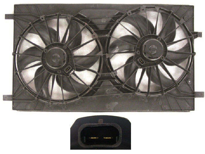 Cooling Fan Assy Same As Ch3115149 - Chrysler 200 Sedan 2011-2014 | Chrysler 200 Convertible 2011-2014 | Chrysler Town And Country 2011-2016