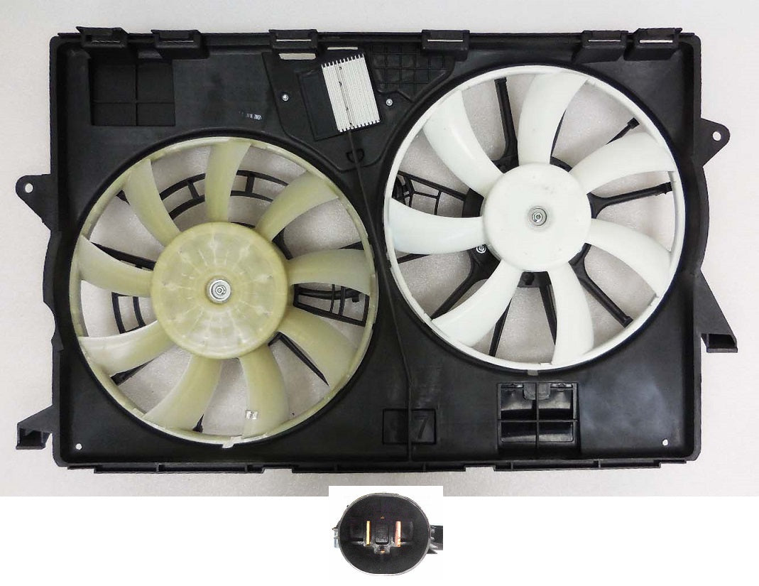 Cooling Fan Assy 3.2L Dual Fan Assy - Jeep Cherokee 2014-2018