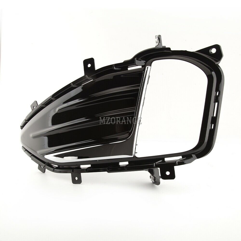 Fog Lamp Bezel Fr Lh Ptd Black W/Chrome Moulding Se/Sel/Titanium Exclude Elite Models - Ford Edge 2019-2024