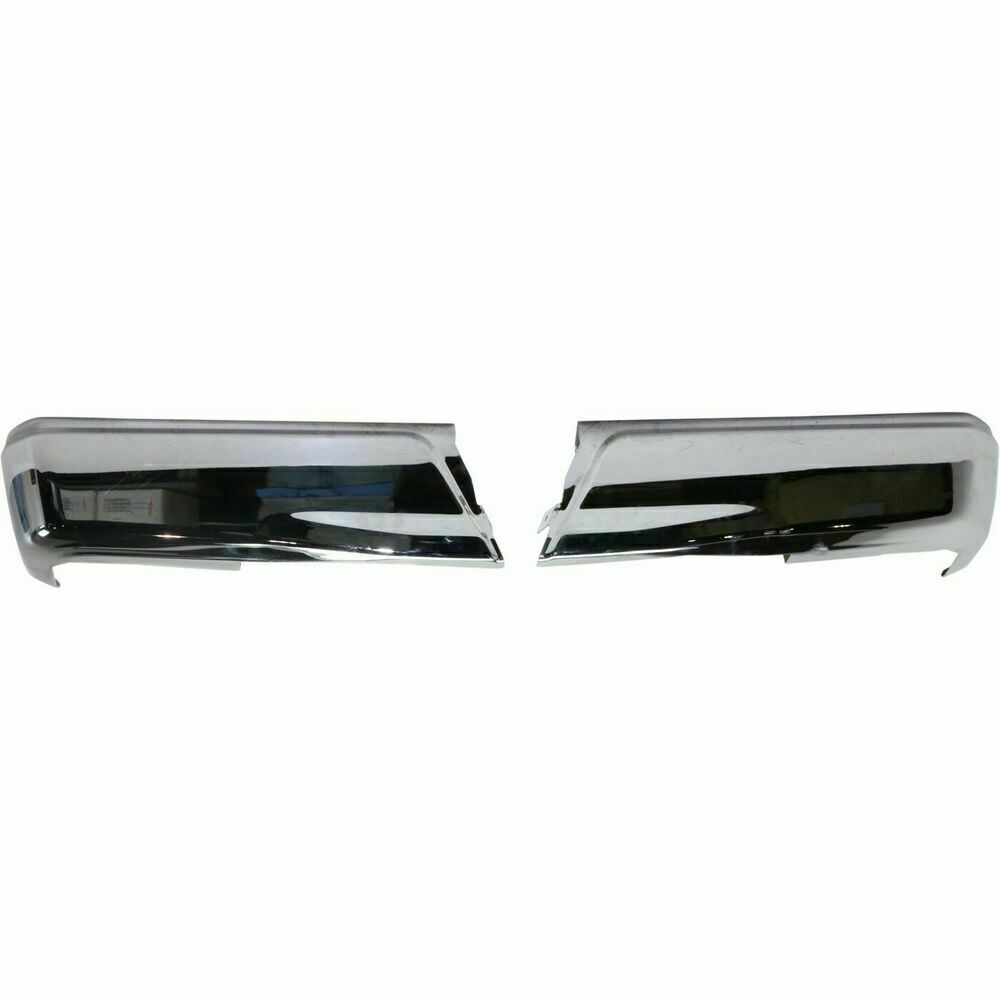 Bumper Face Bar Rr Lh/Rh (Set) Chrome W/O Sensor - Ford Pickup F150 Police Responder 2018-2020 | Ford Pickup F150 2015-2020