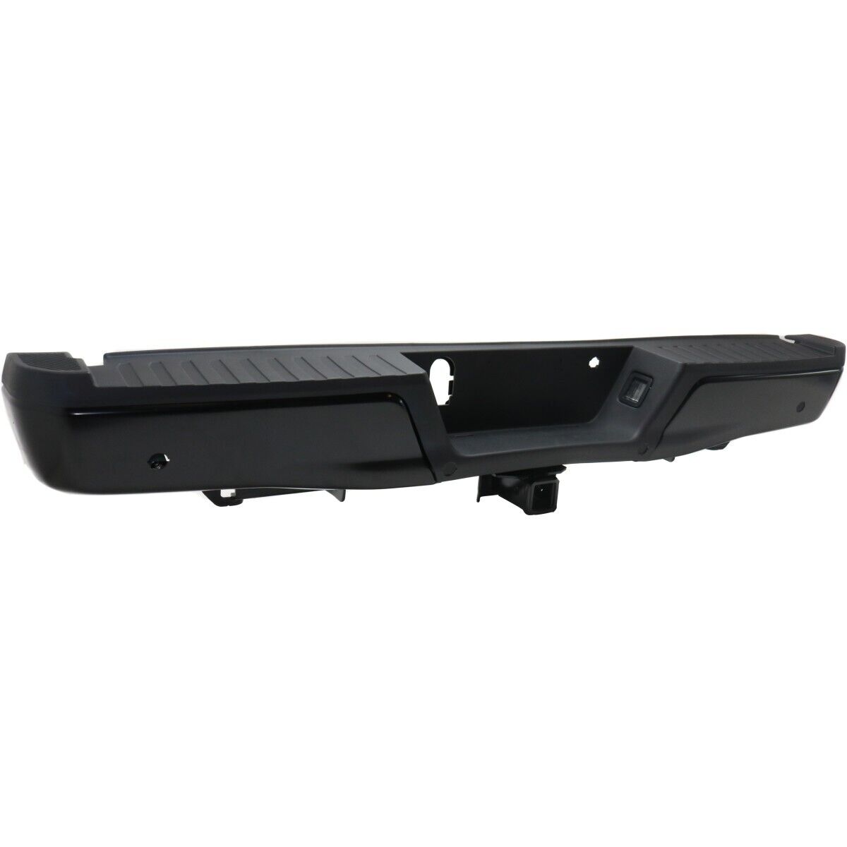 Bumper Rr Assy Black W/Black Pad W/Sensor/Max Tow Hitch - Ford Pickup F150 Police Responder 2018-2020 | Ford Pickup F150 2015-2020