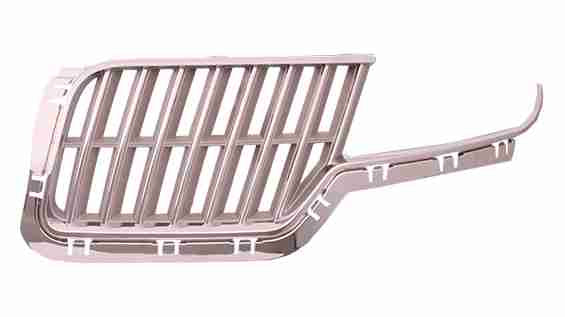Grille Chrome Silver Gray Lh W/O Sport - Lincoln Mkz 2010-2012