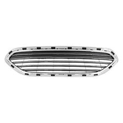 Grille W/Chrome Frame Exclude St Model - Ford Fiesta Sedan 2014-2019 | Ford Fiesta Hatchback 2014-2019