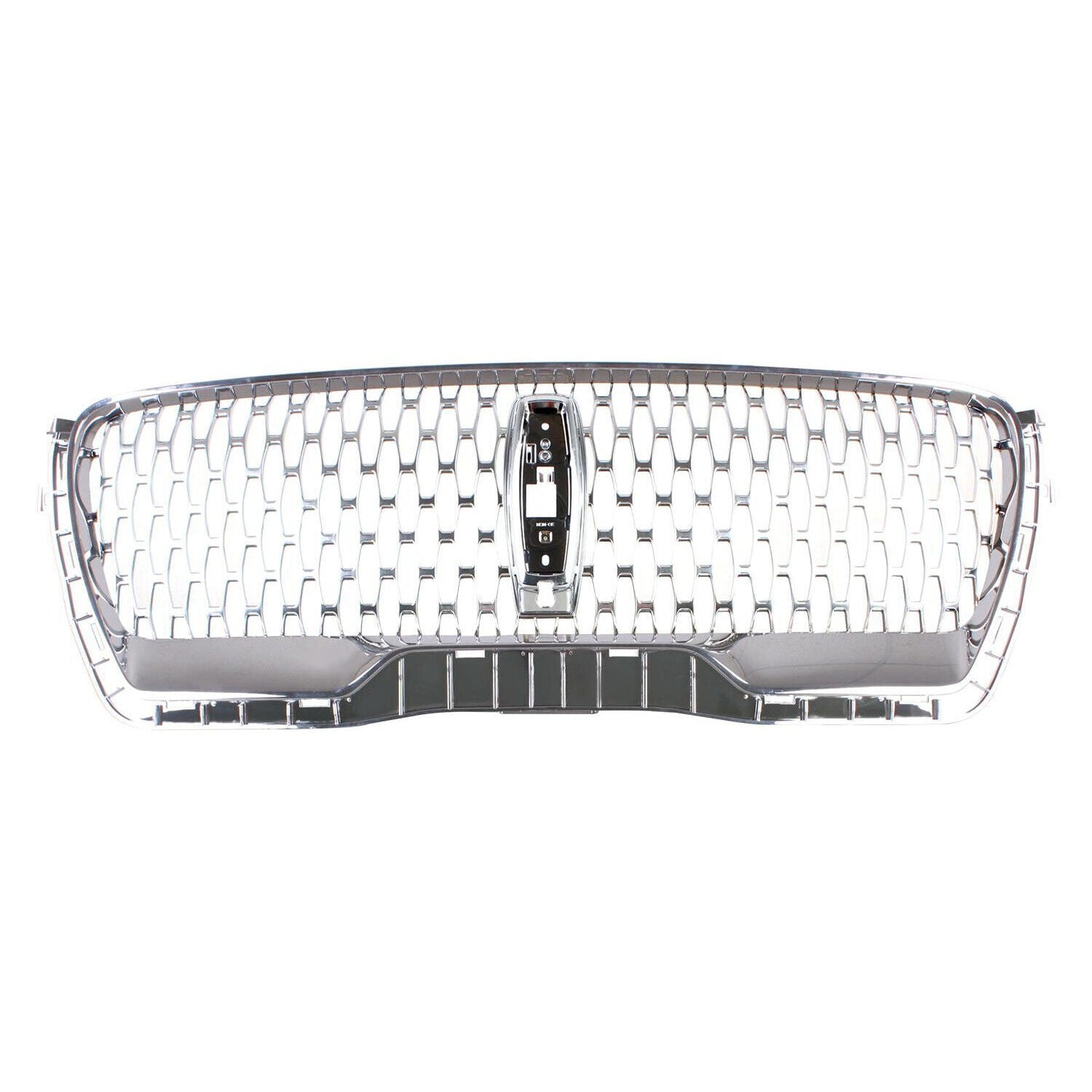 Grille Fr Satin Mesh Elongated Vertical Pattern W/Chrome Outer Molding W/Camera For Base/ Reserve Models - Lincoln Aviator 2020-2024
