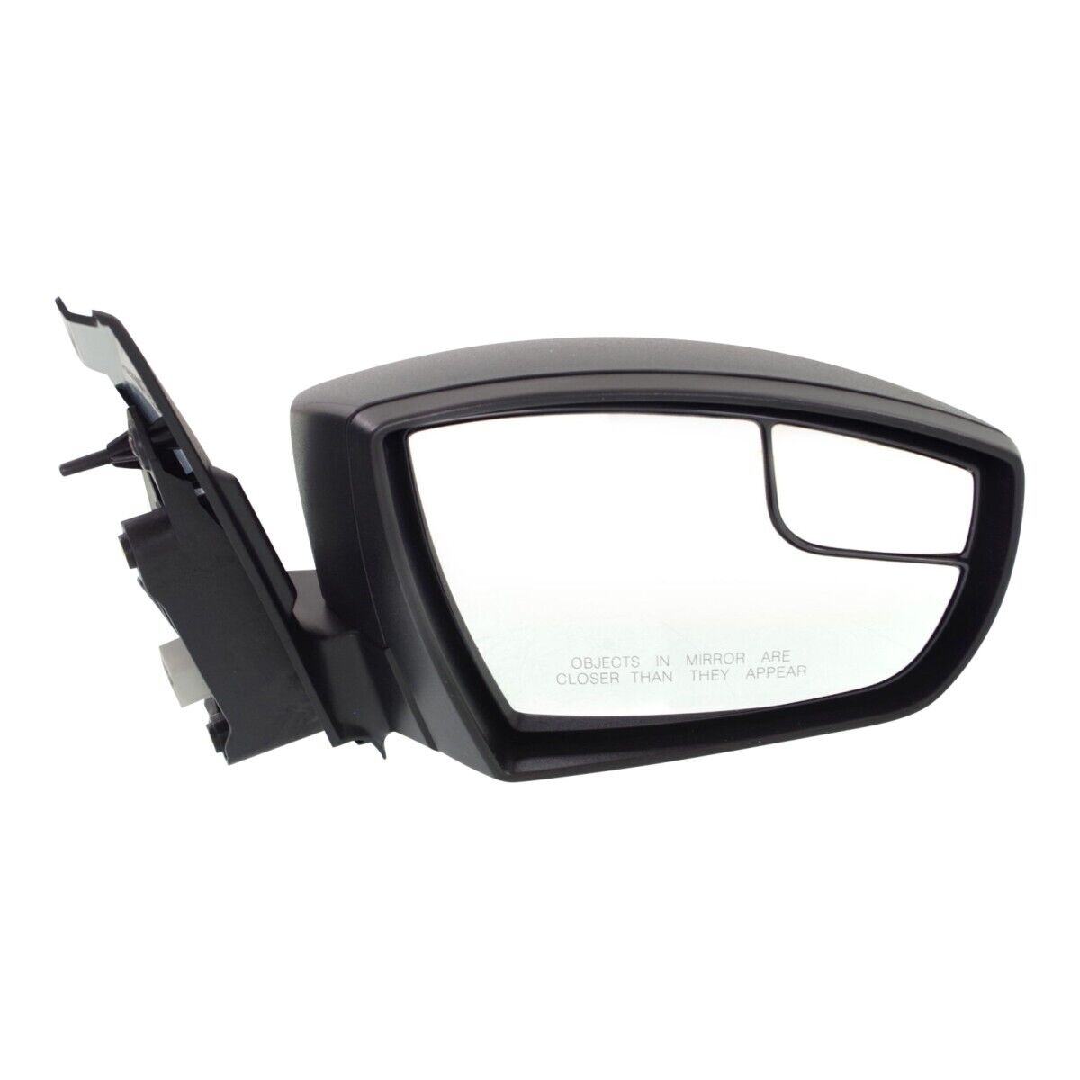 Door Mirror Rh Power Textured W/Spotter W/O Blind Spot/Heat/Memory - Ford Escape 2013-2016