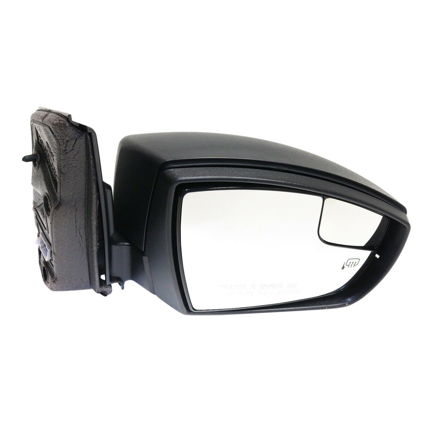 Door Mirror Rh Power Htd Textured Cover W/O Signal/Blind Spot - Ford Escape 2013-2016