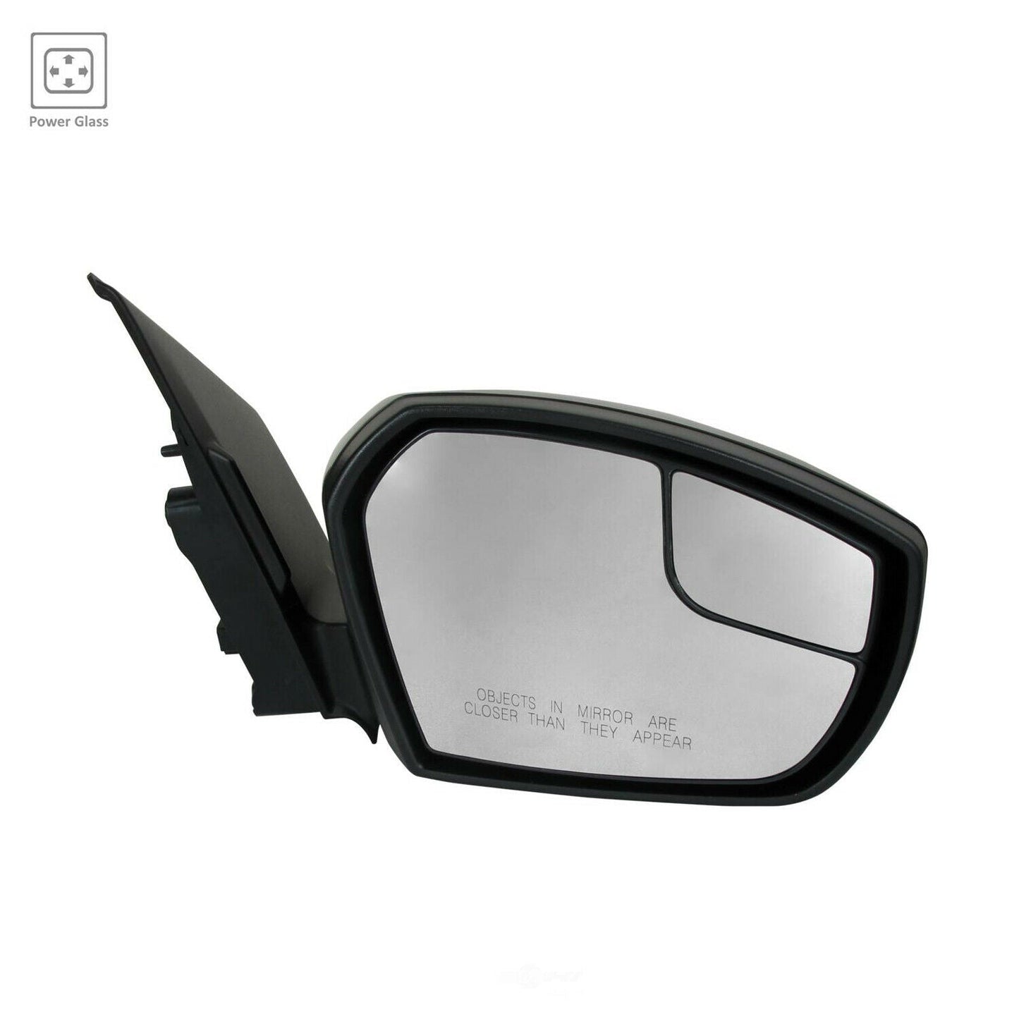 Door Mirror Rh Power W/Spotter Glass W/O Blind Spot/Signal/Heat - Ford Escape 2013-2019 | Ford Focus 2017 | Ford Transit Connect 2014-2020
