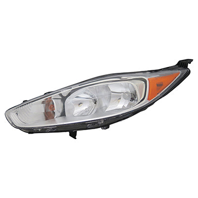 Head Lamp Lh Halogen Titanium Model Hq - Ford Fiesta Sedan 2014-2019 | Ford Fiesta Hatchback 2014-2019
