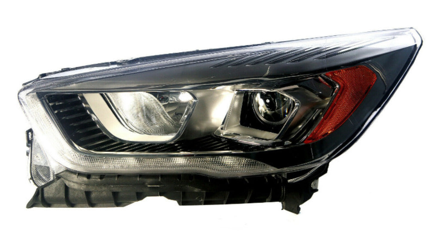 Head Lamp Lh Halogen W/Led Signature Lamps Hq - Ford Escape 2013-2019 | Ford Focus 2017 | Ford Transit Connect 2014-2020