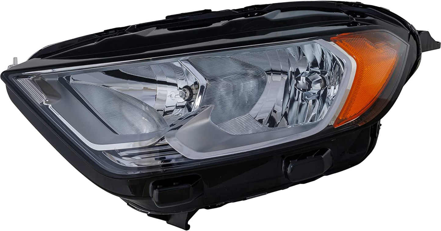 Head Lamp Lh Halogen W/O Drl Hq - Ford Ecosport 2018-2022