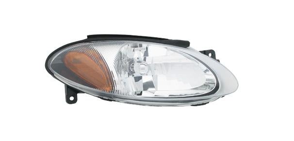 Head Lamp Rh From 8/25/97 Hq - Ford Escort Zx2 1998-2003