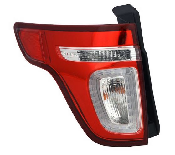Tail Lamp Lh Red Lens W/Led Hq - Ford Explorer 2011-2015 | Ford Explorer Limited 2011-2015 | Ford Explorer Police Interceptor 2013-2015