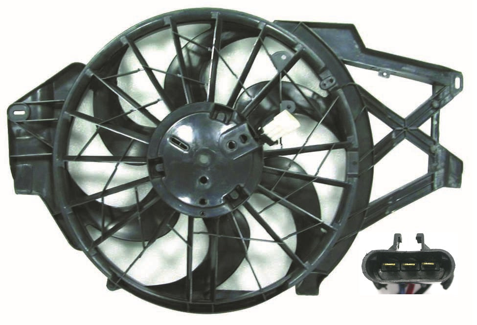 Ac Fan Assy 3.8L - Ford Mustang 1999-2004