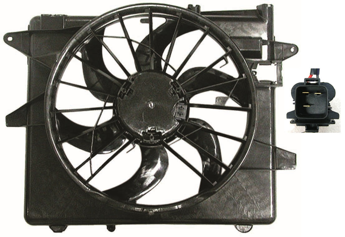 Cooling Fan Assy - Ford Mustang 2005-2014