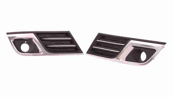 Fog Lamp Bezel Fr Rh Matte Black W/Chrome Moulding/Trim Ltz Model - Chevrolet Traverse 2013-2017
